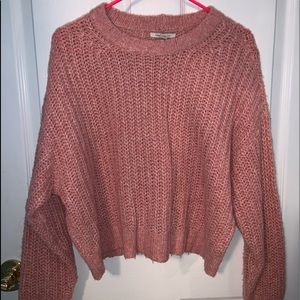 AE Pink Crew Neck Sweater